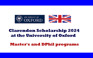 Clarendon Scholarship 2024