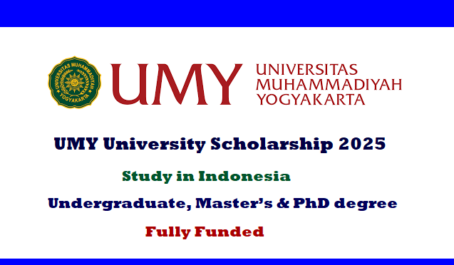 UMY Indonesian Scholarship for International Students 2025