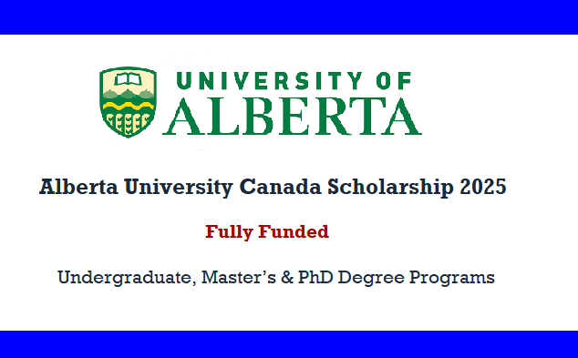 Alberta University Canada Scholarship 2025