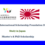 Honjo International Scholarship Foundation 202