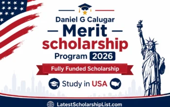 Daniel G Calugar Merit scholarship